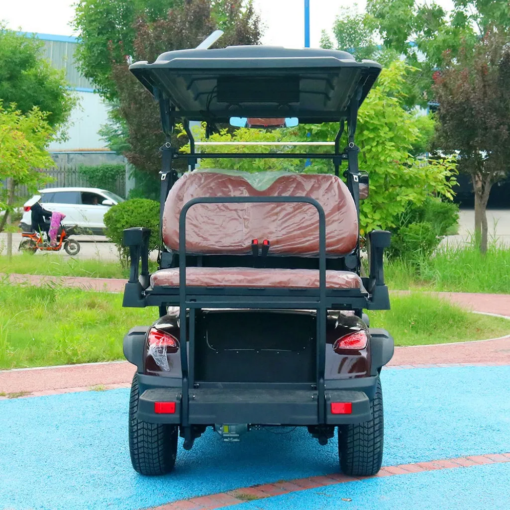 ≥90km Driving Mileage Customizable Seats High-Speed Performance High-Resilience 4 Seaters Golf Cart