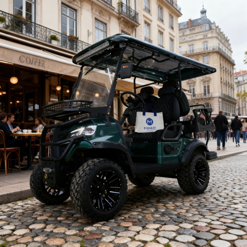 Long Range 5-6 Seater Electric Golf Cart 90km Per Charge with Lithium Battery 50MPH for Golf Course Fleet &amp; Large Community