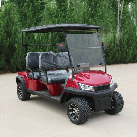 Low Speed New Energy Vehicles 4 Seater Electric Golf Carts Club Golf Scooter Lithium Battery Hunting Golf Buggy
