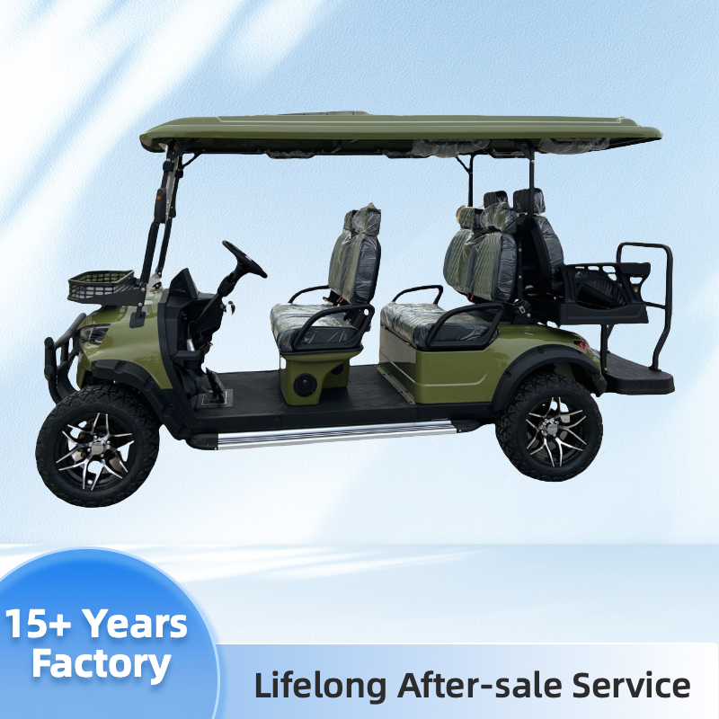 Best Price Off-Road 6 Seats Golf Cart Wholesale Lithium Battery Golf Club Car Free Shipping Electric Buggy for Airport and Hotel