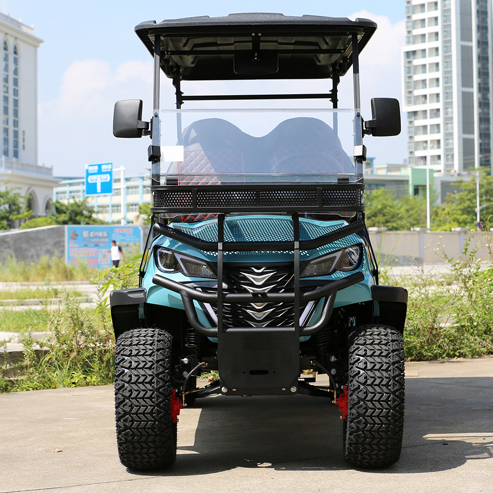 Multi Functional Off-Road Cart Sightseeing Hotel Security Patrol Car Electric Four-Wheel 4 6 8 Seats Utility Vehicle Golf Cart