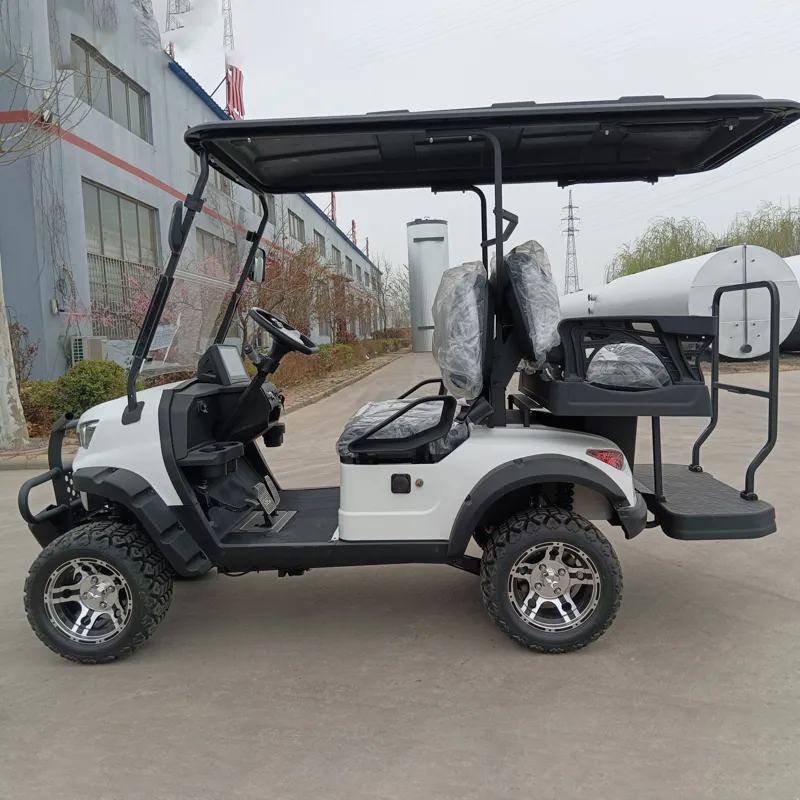 4 Seater Electric Vehicle Battery Operated Lithium Golf Cart