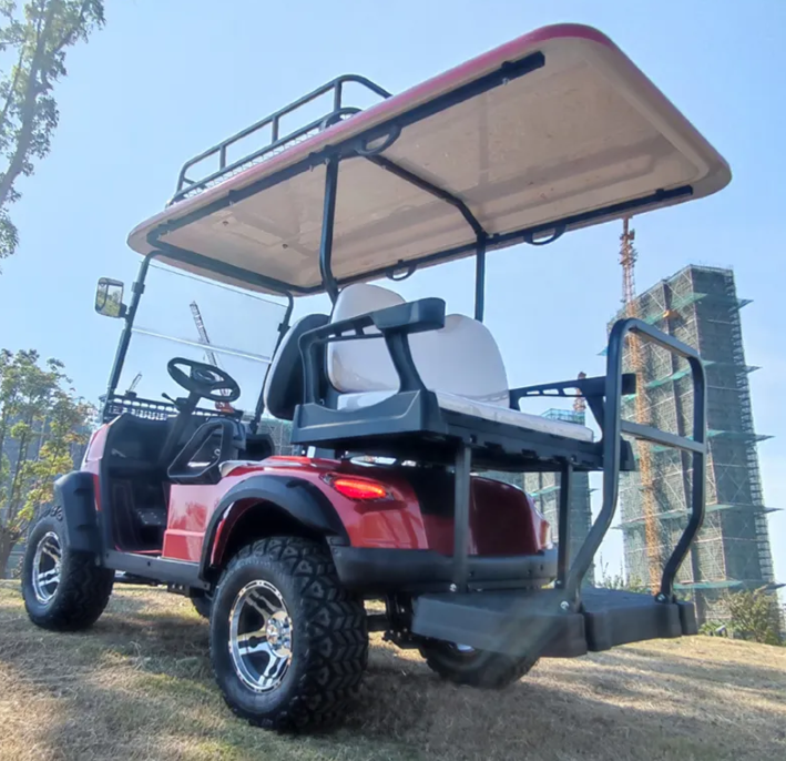 Side by Side 4wd Utility Cart Very Powerful 5kw 7.5kw Lithium Battery Electric Lifted Off Road 2x2 Golf Carts for Sale