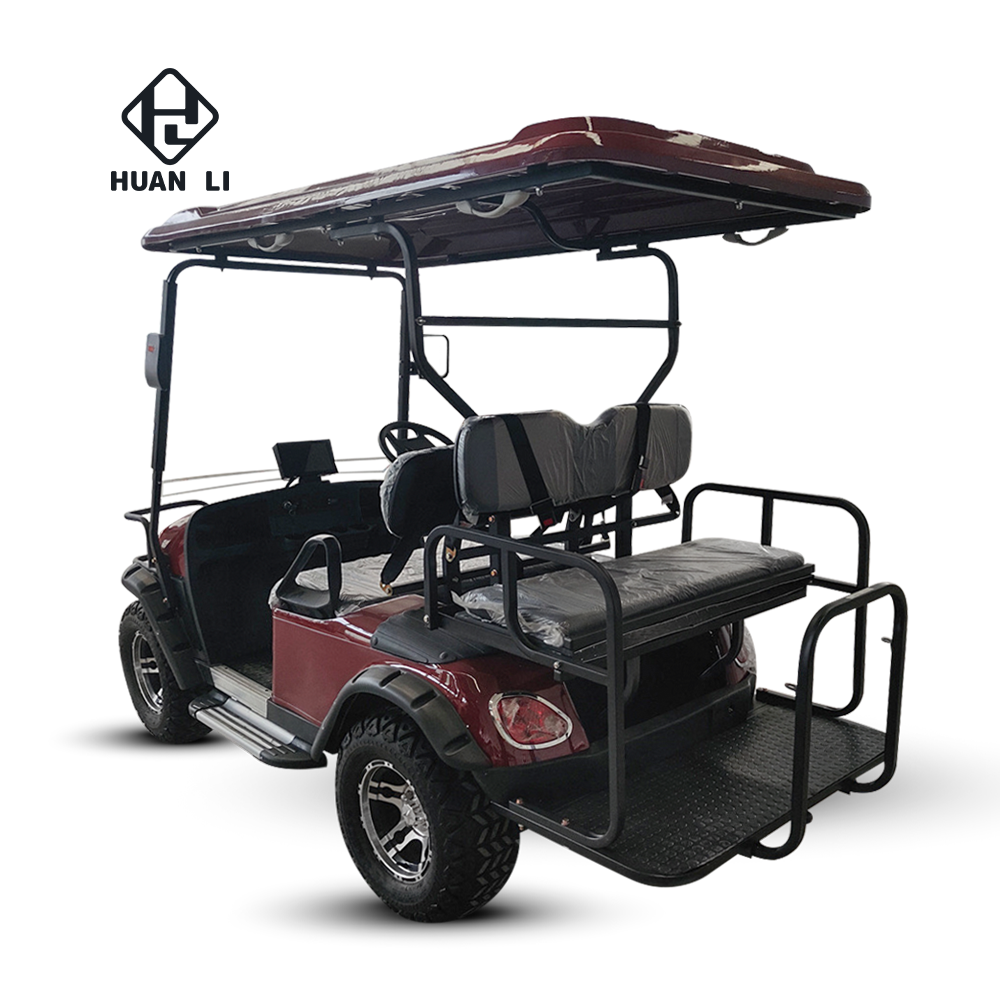 Custom Luxury Star Golf Cart 90km Driving Range Golf Cart