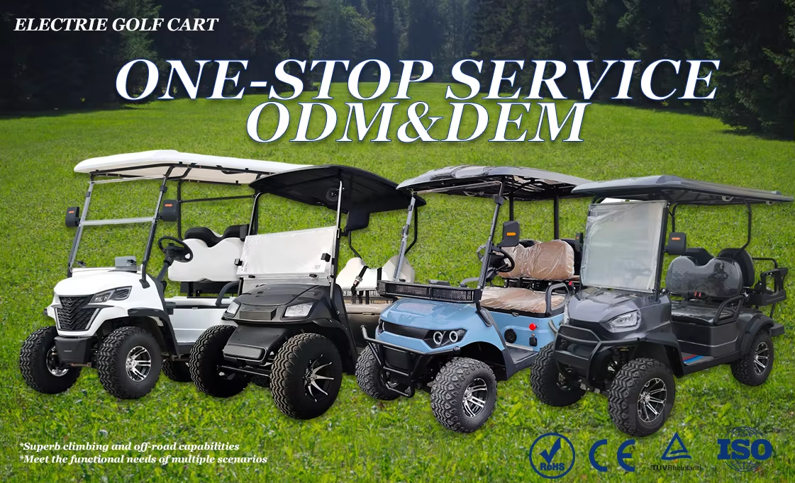 Electric Golf Cart Preview