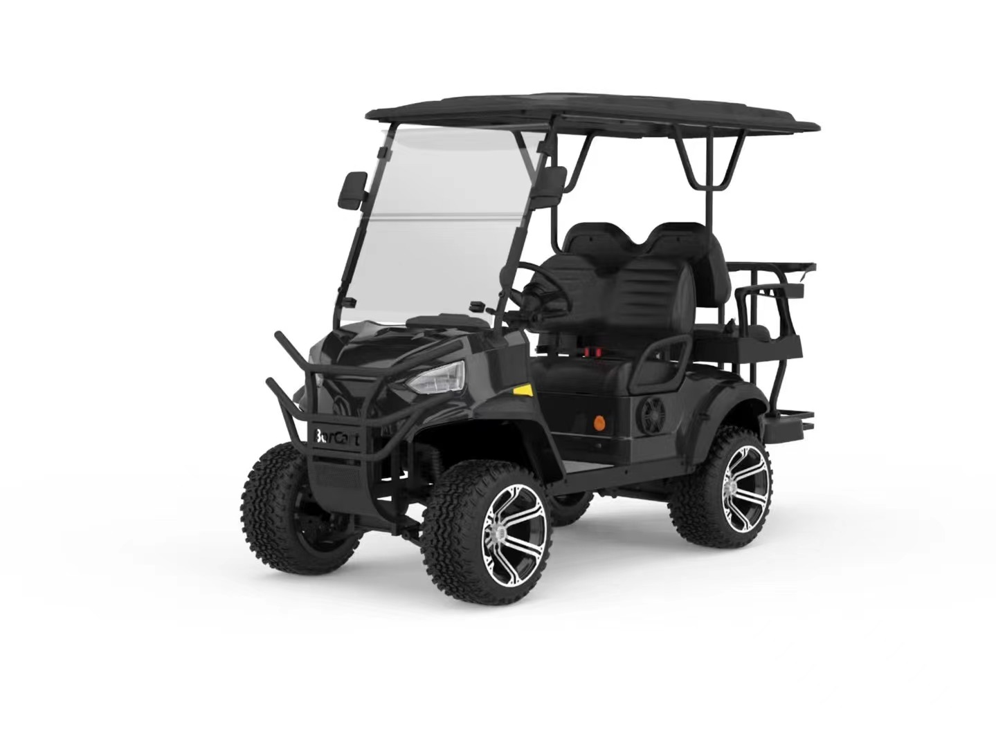 Wholesale Price Durable 2/4 Seater Electric Golf Buggy Gas or Electric Powered Utility Vehicle for Golf Course Fleet Rental