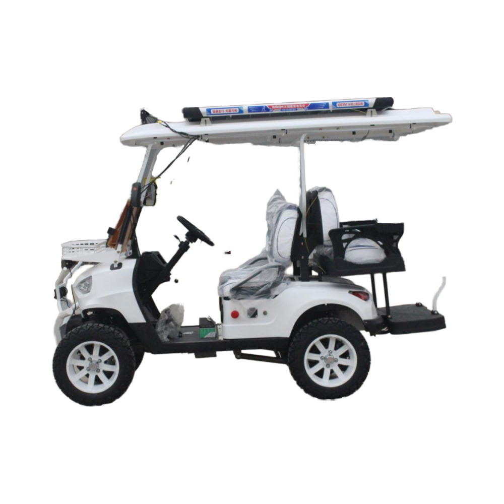 Sharefer Golf Cart Electric Vehicle Golf Cart 2+2 Seater Off Road Golf Cart with Solar Panel for Sale