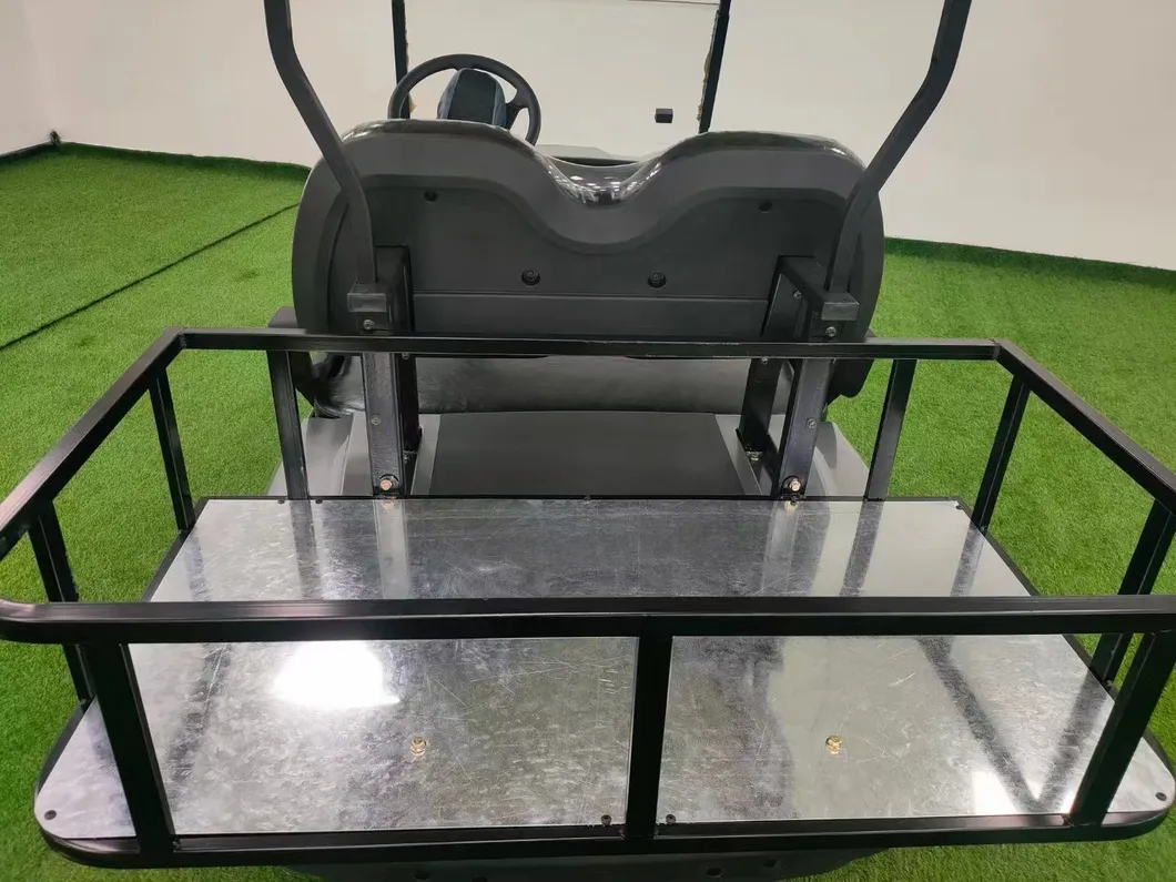 Electric Utility Cargo Golf Cart Rear Display