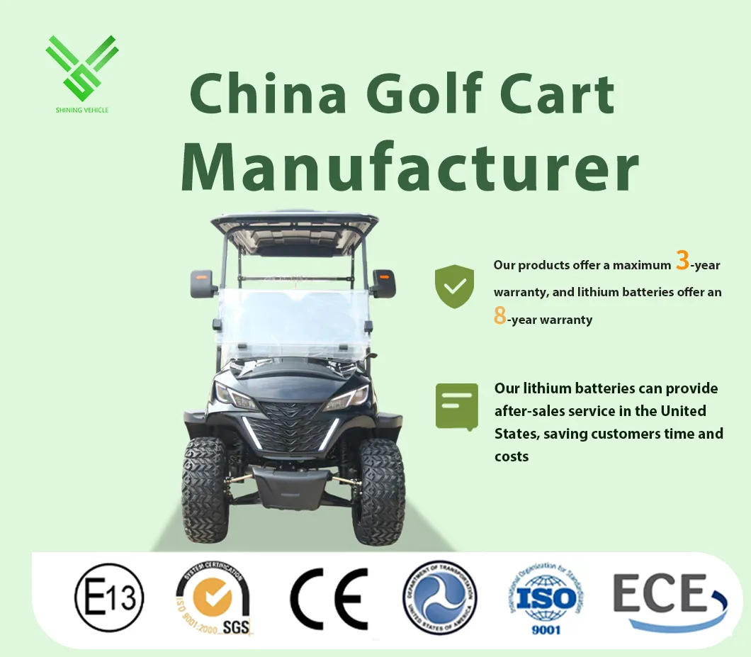 Golf Buggy Hunting Electric Golf Cart 4 Person