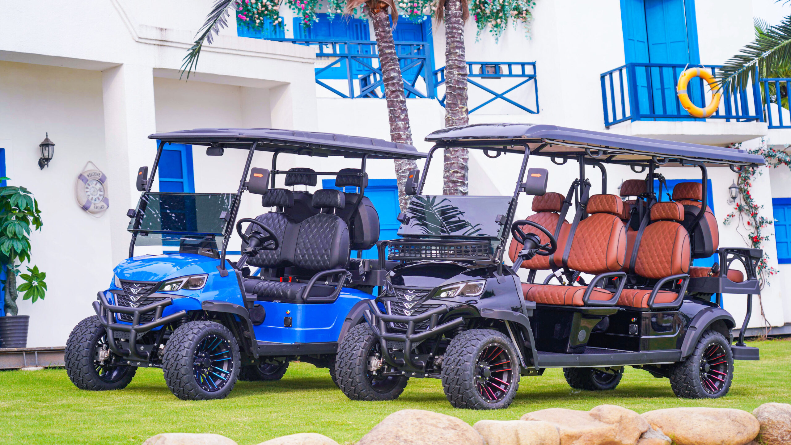 Golf Cart Header Banner