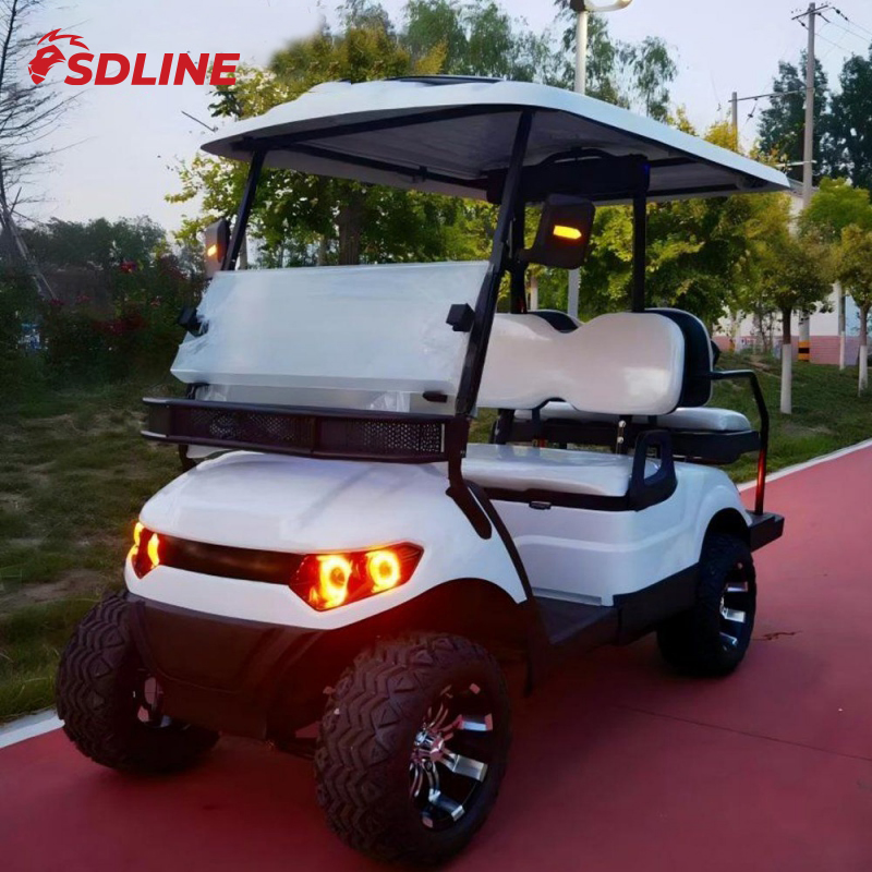 High Performance Golf Cart 4 Seater Electric High Speed City off Road Golf Car for Sales