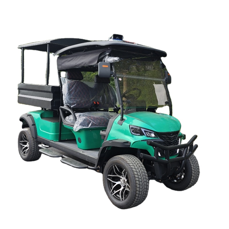 Wholesalers China Cargo Utility Vehicle Off-road Scooter Buggy CE Certified New Design Mini Farm Truck 2024 Electric Golf Carts