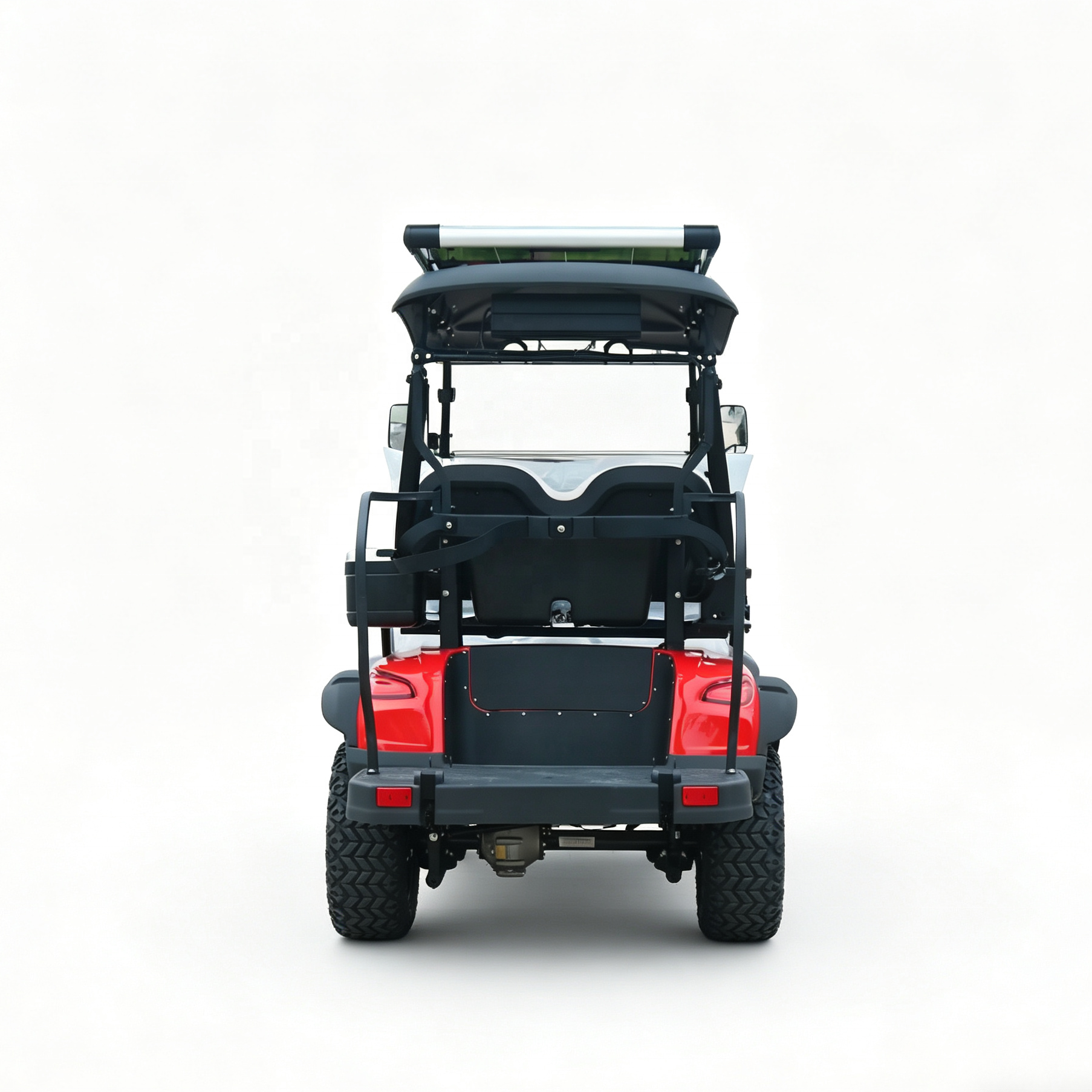 2-Seaters Red Electric LSV Golf Cart 3.5KW/5KW Street Legal for Community