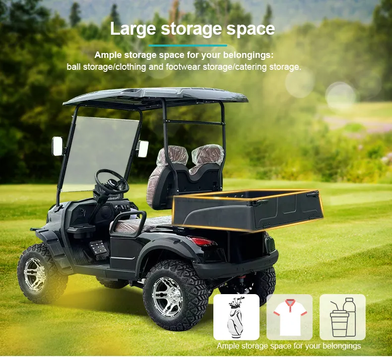 Two-Seater Golf Cart Design Detail 4
