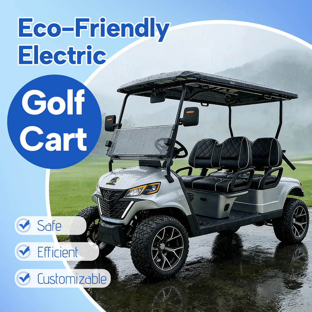 Electric Golf Cart Banner