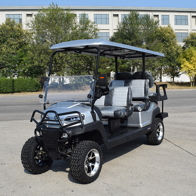 Intelligent Solar Golf Cart Electric Golf Cart Made in China 4 Seats Ce Zhongyi Customized 48V Prices Electric Golf Car