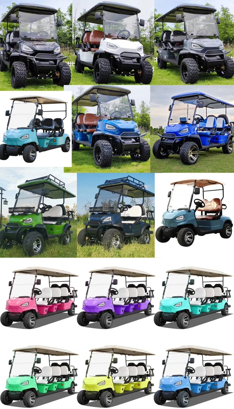 Electric Utility Off Road Golf Cart