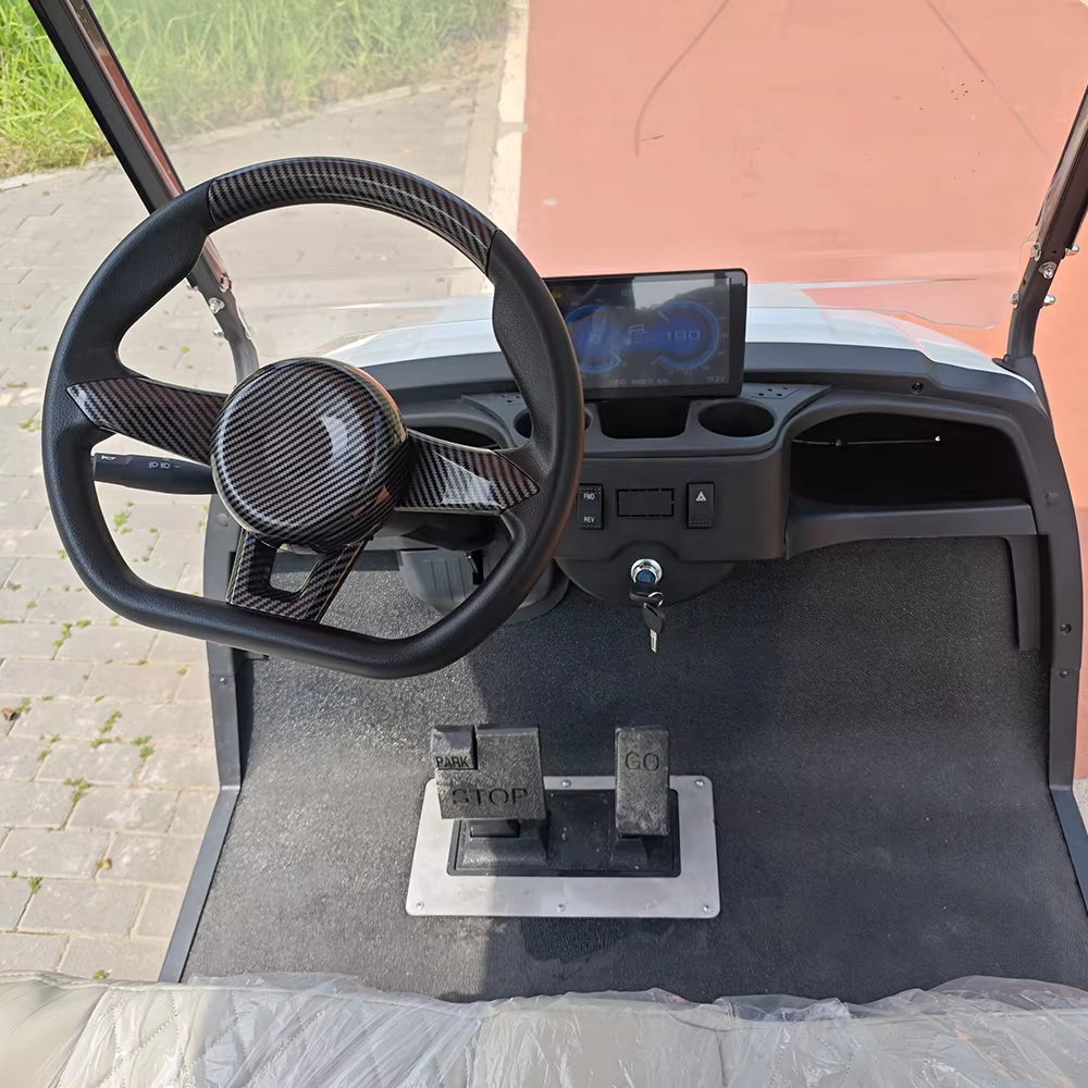2025 Model Customizable Voltage 6-Passenger Luxury Electric Street Legal LSV Golf Cart 70-90km Range Lithium Battery Premium