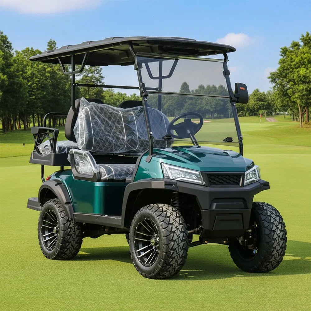 2/4/6/8 Seater 4X4 Electric Golf Cart with Cargo Bed for Farm and Ranch Utility Sightseeing Car