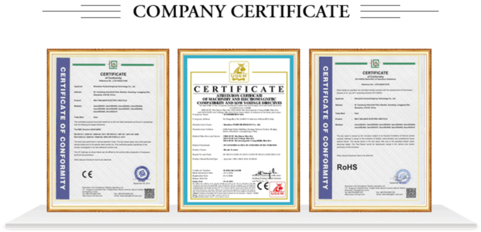 Quality Certifications