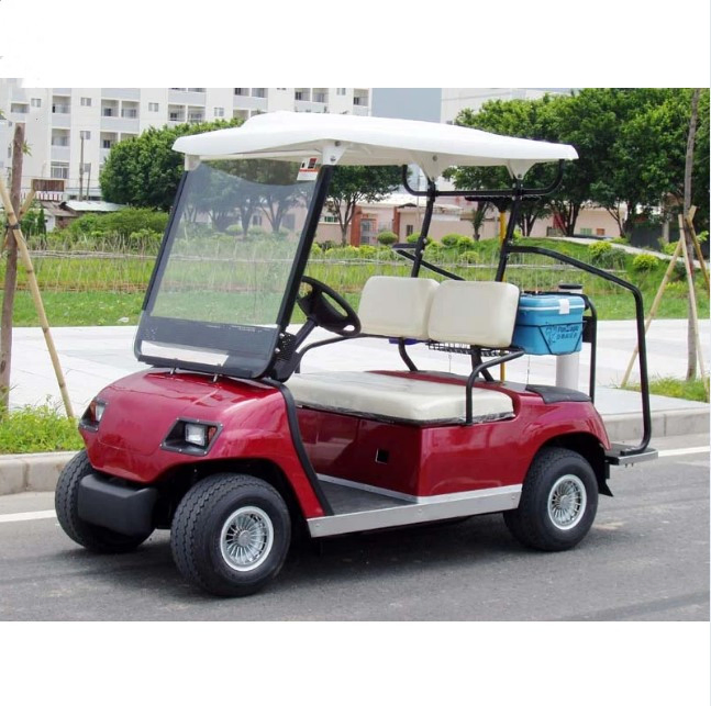 6 Seater Champagne Electric Golf Cart (LT-A4+2) , 48V/3.7kw Ce