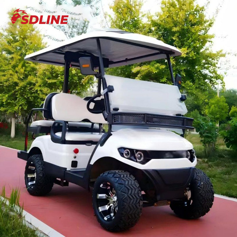 High Performance Golf Cart 4 Seater Electric High Speed City off Road Golf Car for Sales
