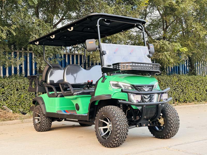 Electric Golf Carts Customized 6-Seater With Premium Seats
