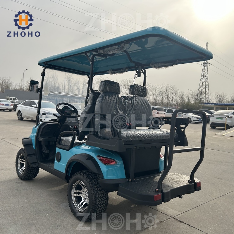 High-Torque Electric Golf Car, Strong Climbing Ability, Suitable for Hilly Courses &amp; Slope Terrain