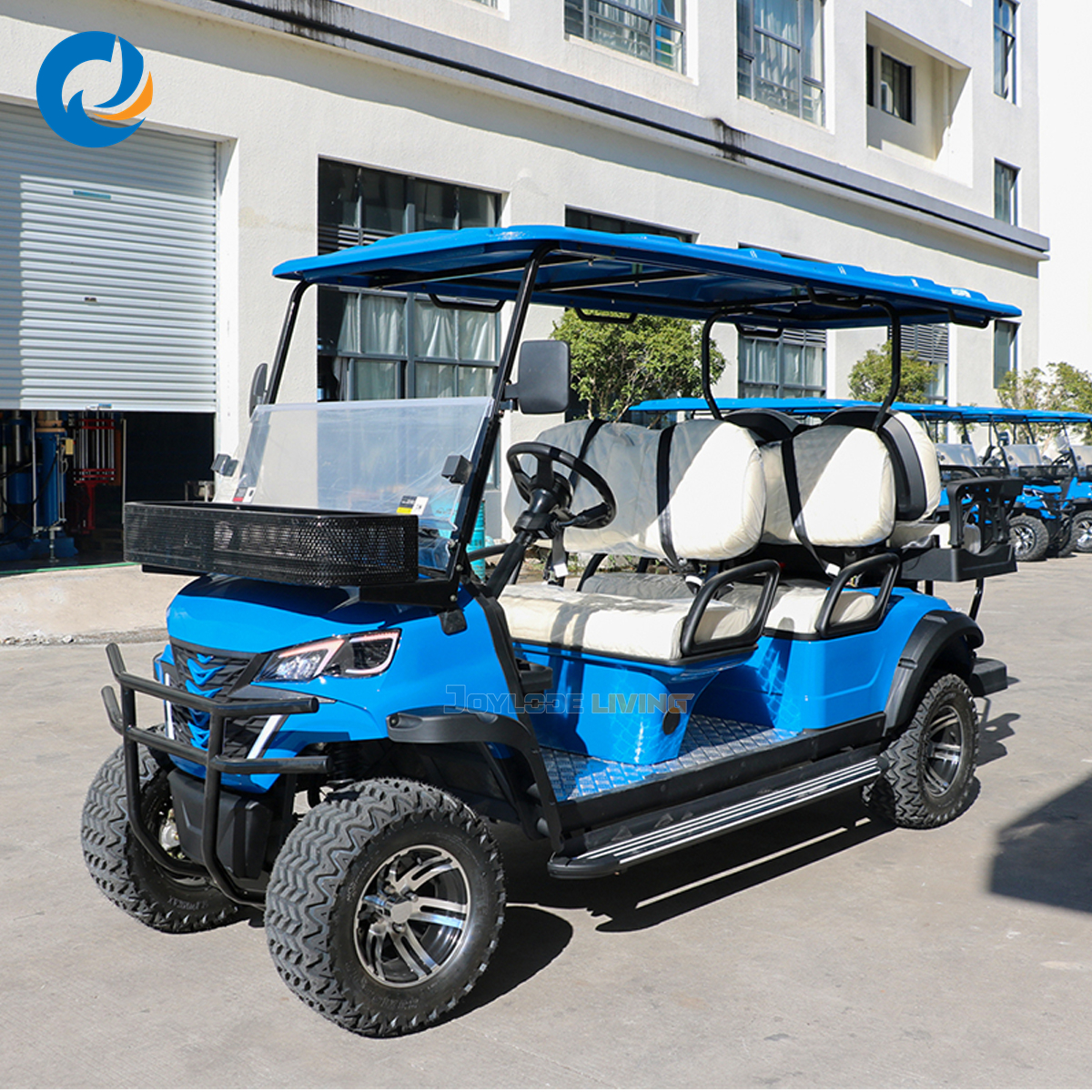 Commercial Grade Heavy Duty Golf Cart Fleet For Rental Business At Resorts