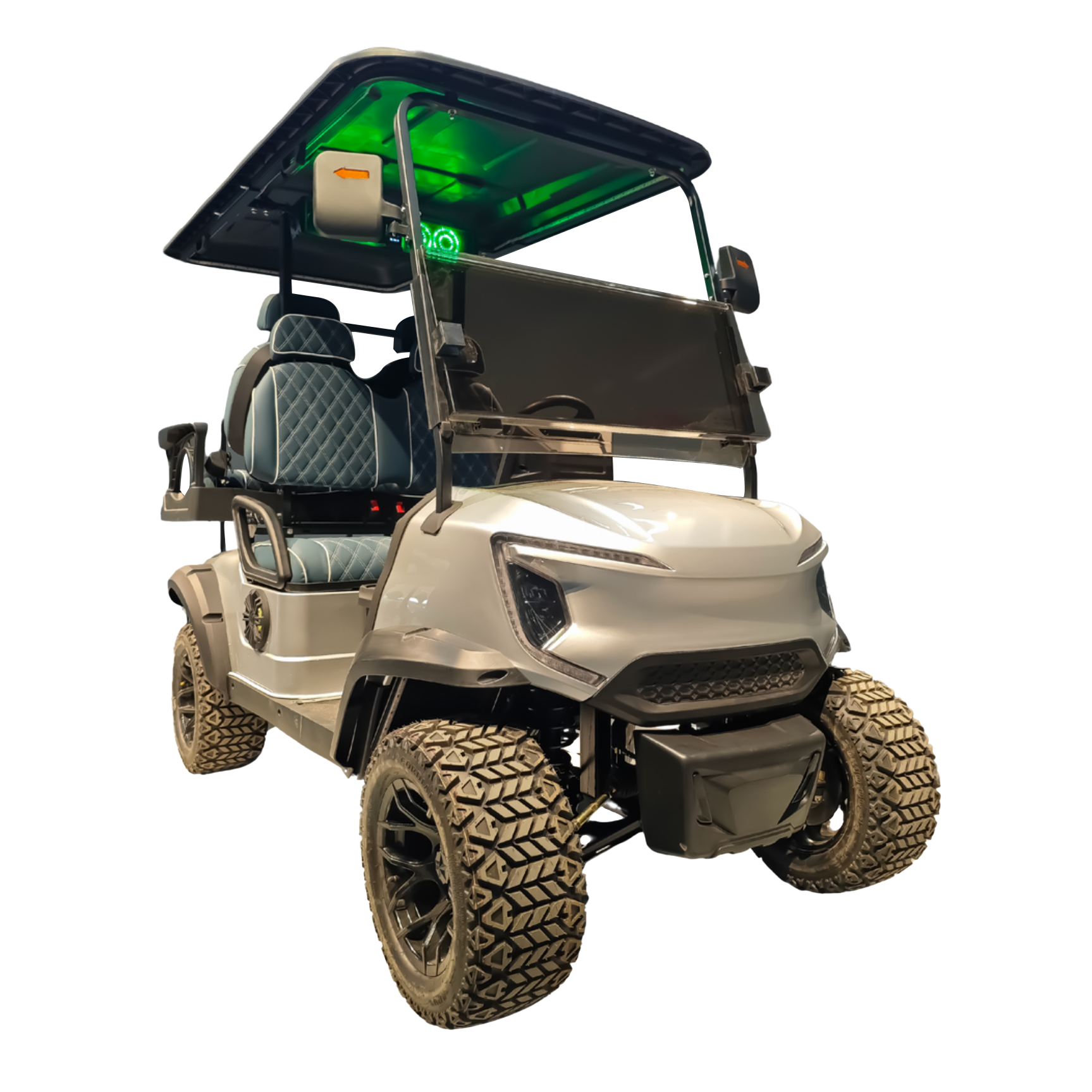 Street Legal Low Speed Vehicle (LSV) - 4 Passenger Electric Golf Cart for Community &amp; Resort Use