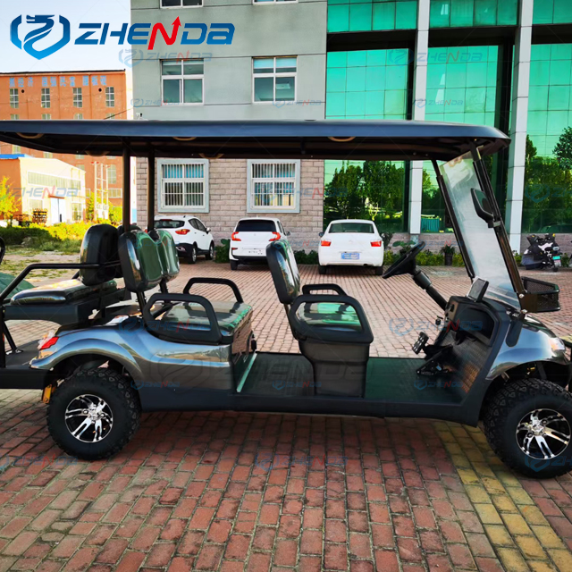 Wholesale Cheap Golf Push Cart Club Car Gas Golf Carts Electric Golf Cart for Scenic Spot Tourist