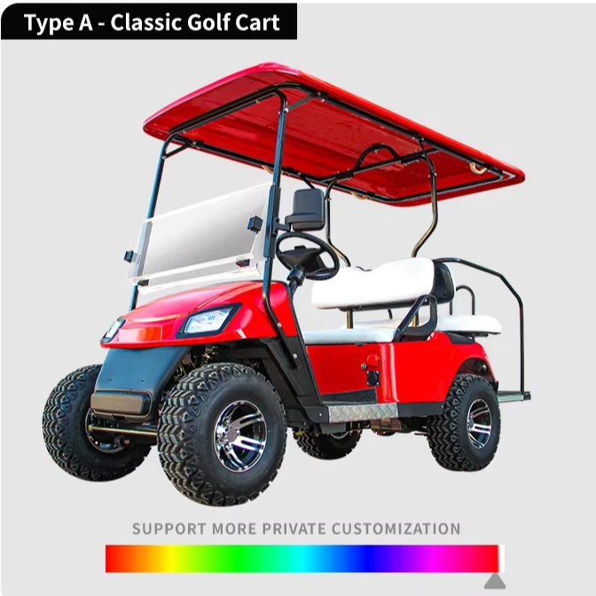 Electric Golf Cart for Sale Cheap Chinese Carts Best 2 4 and 6 Seater Lithium Battery 36V and 72V Options Club Golf Cars