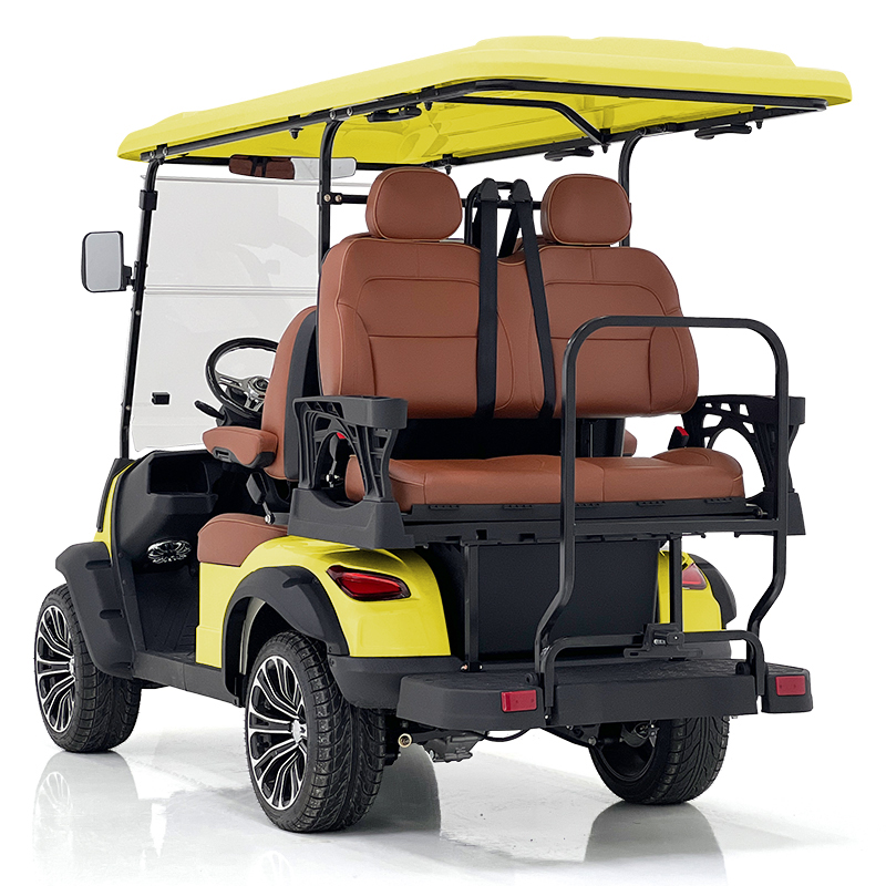 Customizable Off-Road 4-Seater Electric Golf Cart Lithium Battery 70-90km Range 5KW/6.3KW Motor 70 Km/h Max Speed CE/DOT/Eec