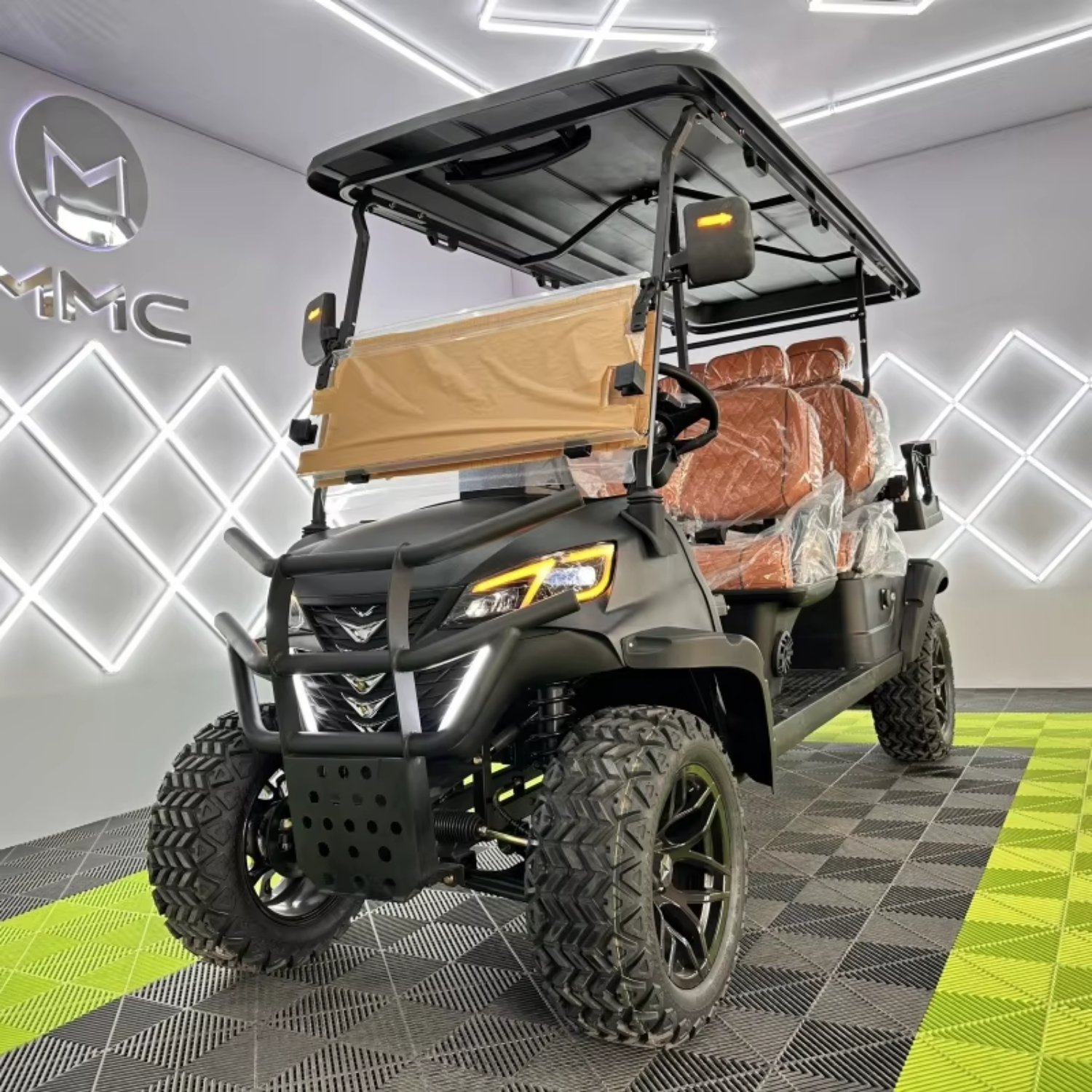Street Legal 4 Seater Electric Golf Cart LSV High Speed Long Range Lithium Battery Technology Professional Export Quality Buggy