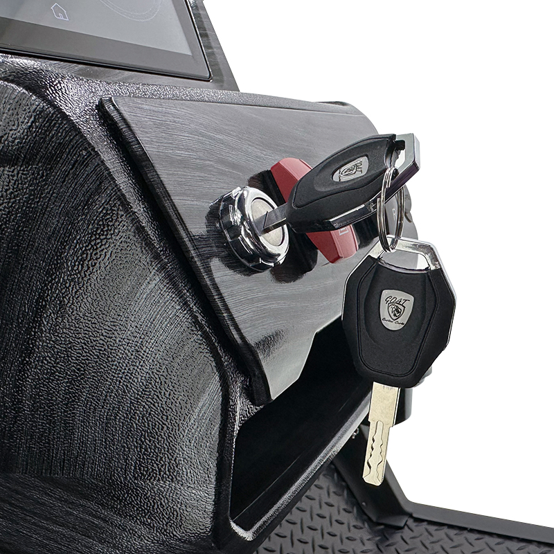 Smart Design Compact Size Electric Golf Cart with Padded Cushion