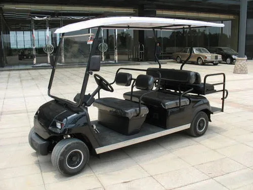 High-Speed 48V Electric Golf Cart Front view