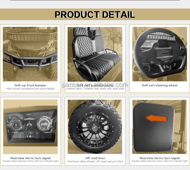 Electric Golf Cart Details 2