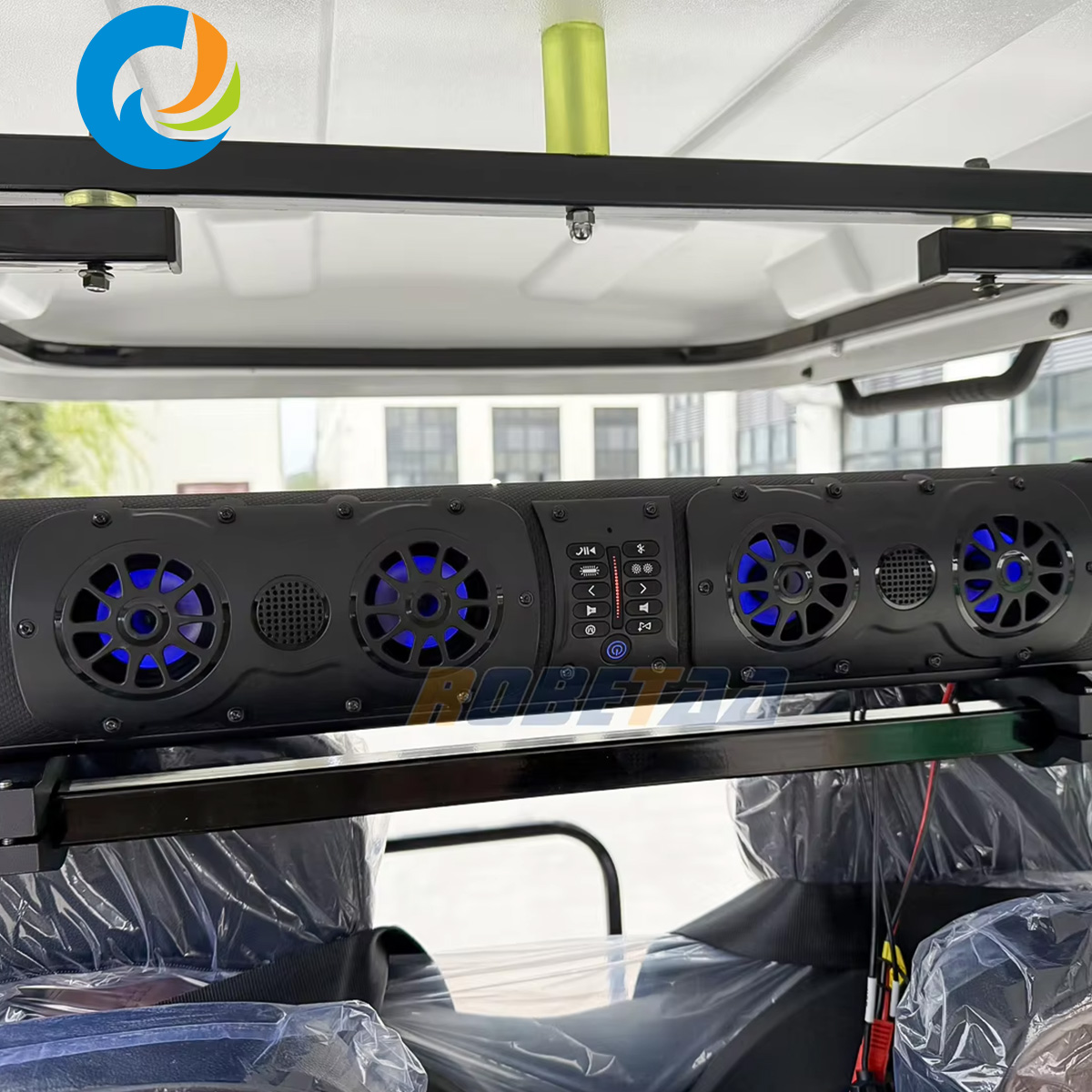 6 Person Electric Golf Cart New Arrival Offroad Vehicle CE Ccertificated Accept Customized