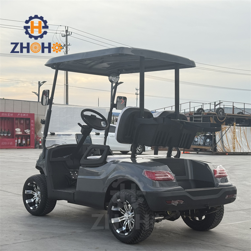 High Quality Two-Seater Electric Mini Golf Carts with Lithium Battery 30-50Km/h Speed 90km Range-Compact &amp; Efficient