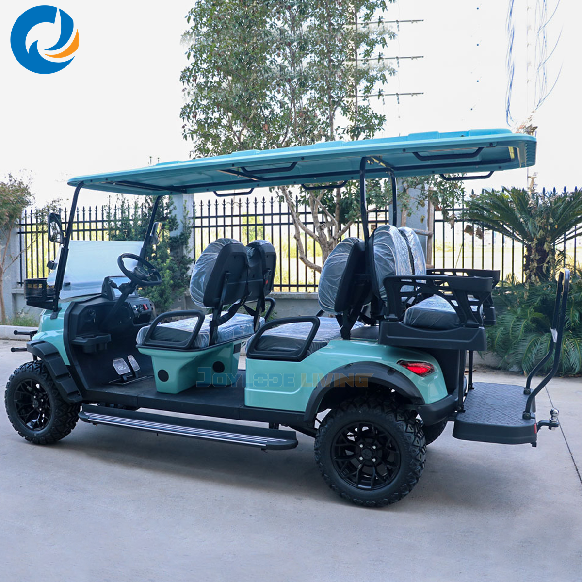 Commercial Grade Heavy Duty Golf Cart Fleet For Rental Business At Resorts
