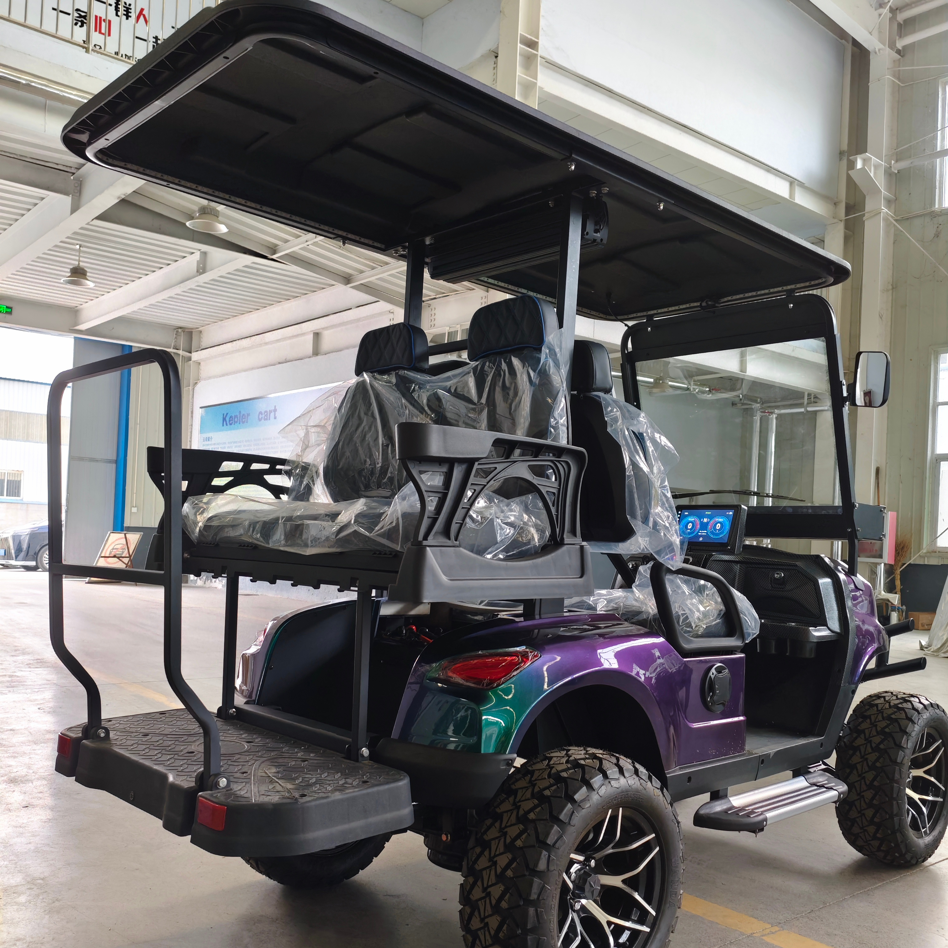HKBG Standard Good Price Club Car Golf Cart Electric Golf Club Cart Off Road Street Legal Golf Cart
