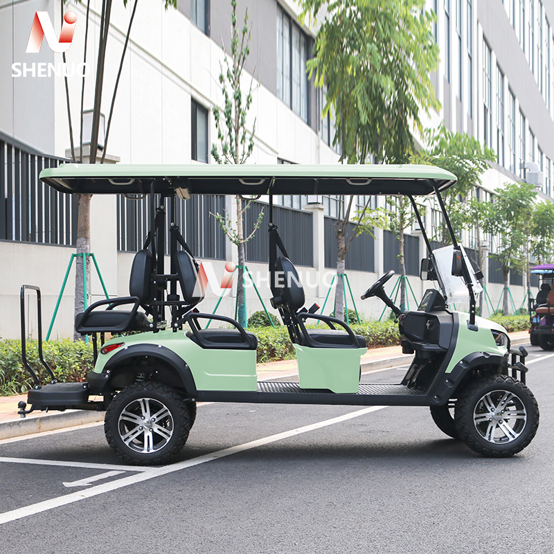 6 Seater Off-Road Electric Golf Cart 72V, Solar Powered with Lithium Battery Details