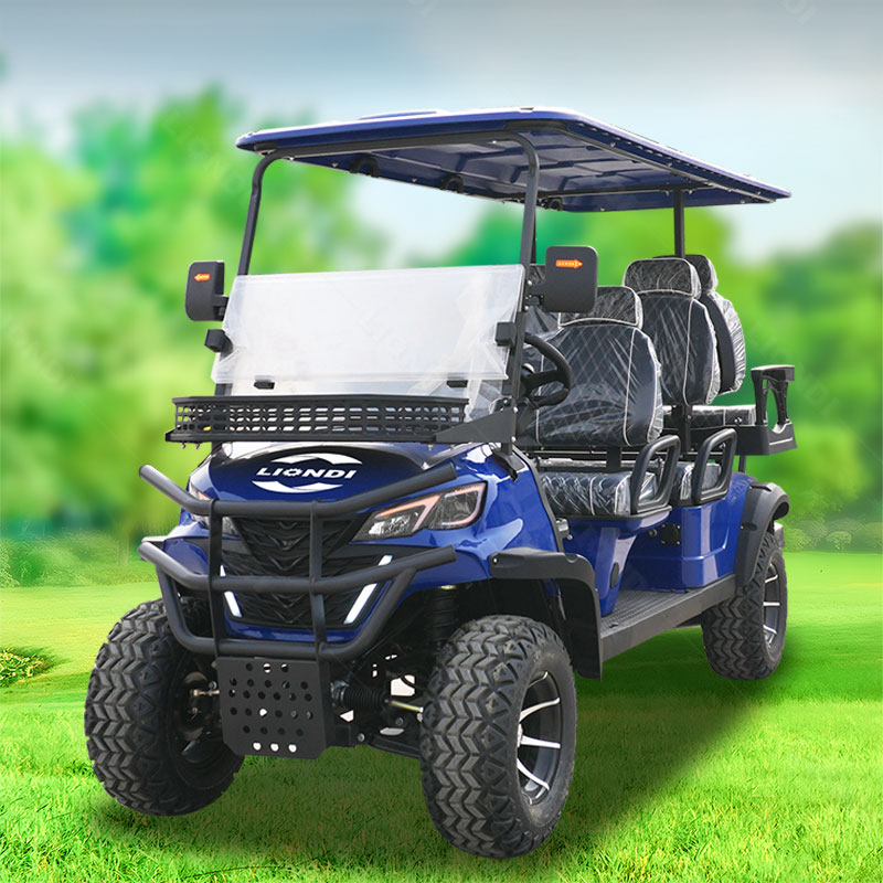 High Performance Off-road Electric Sightseeing 6/4/2 Seater Golf Cart For Golf Courses Resort Transportation