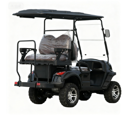 Golf Cart Detail Perspective 1