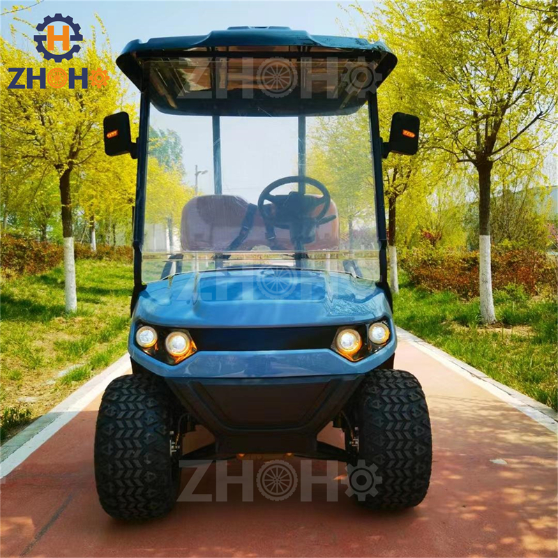 Small 2 Seater Gasoline Golf Cart US Legal Road Golf Cart Customizable