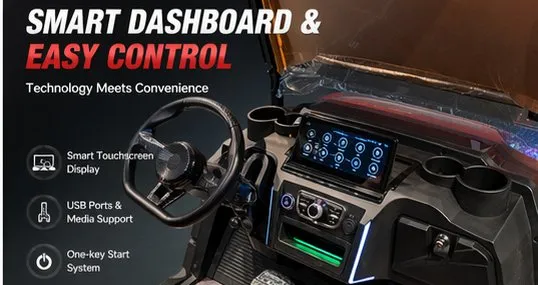 Electric Golf Cart Interior Styling