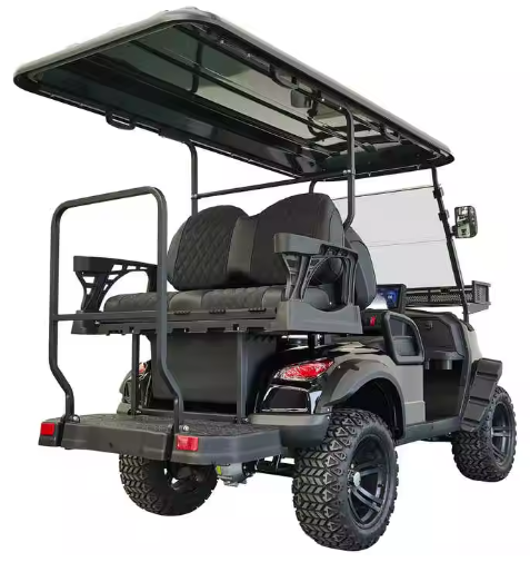 Luxury Appearance 4 Seater Electric Golf Cart with Large Load Space 3500W-7500W Motor 50-70km Range Stylish and Capable