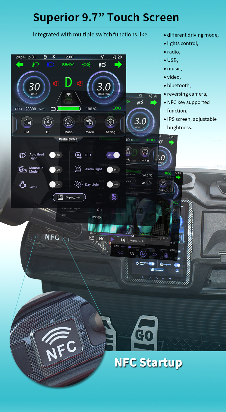Electric vehicle color options