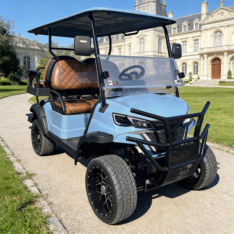 Wolan 3-4 Seater Electric Golf Cart with CE/DOT/Eec Certifications 70-90km Range for Budget Rental Fleet Service