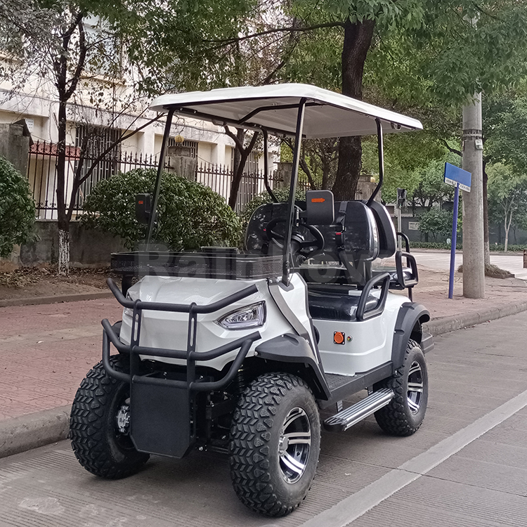 Rainbow 72Volt Electric Off Road Golf Cart Customized 4 Seats Golf Trolley Cart Electric Buggy Car High-End Golf Cart